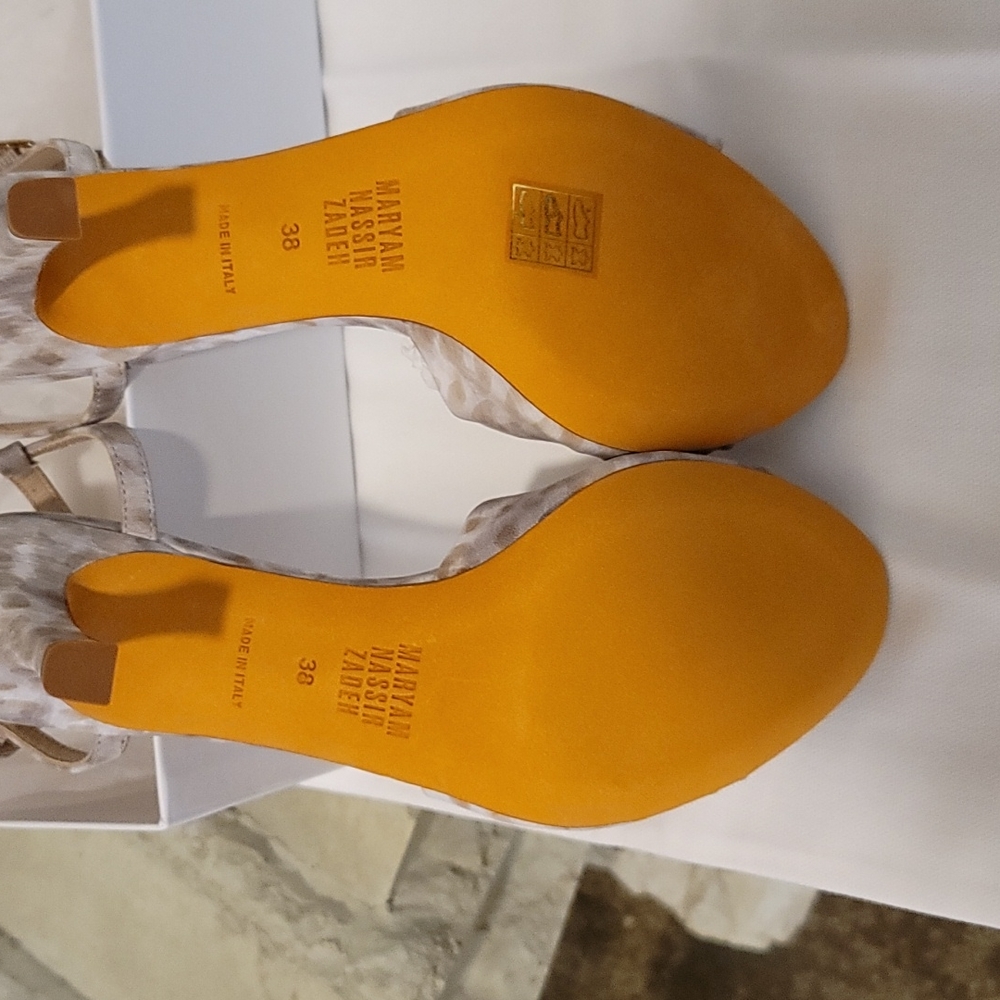 Maryam Nassir Zadeh ‘Victoria’ Sandal NWT 38 - Picture 6 of 9